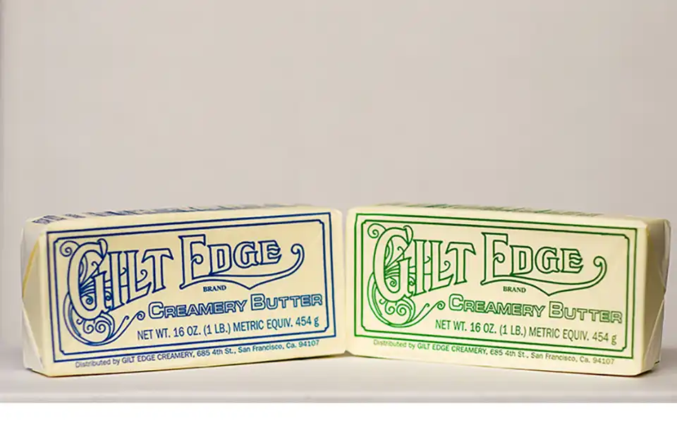 Two packs of butter